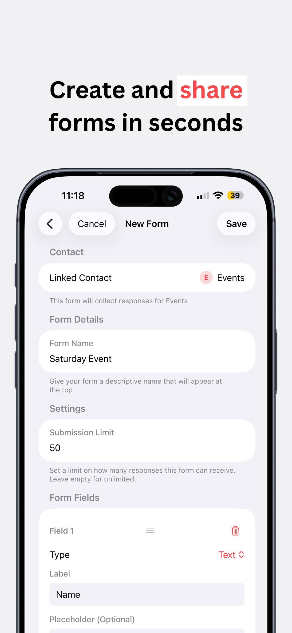 LinkContact Screenshot 2